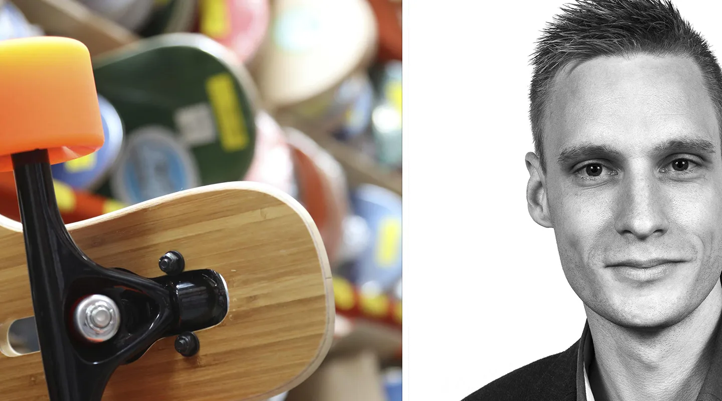 Trovärdighet är viktigt för SkatePro, enligt företagets Logistics Manager Thomas Hornstrup. Foto: Anders Bach/SkatePro