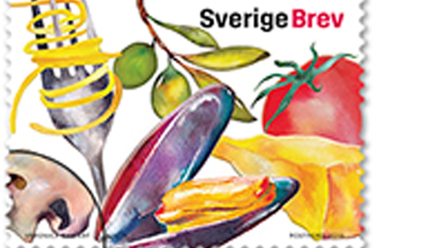Frimärksutgåva 2016, Mat i Sverige