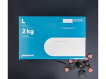 Inrikes porto ingår. Box och innehåll max 2 kg. En förpackning inkluderar 10 boxar.