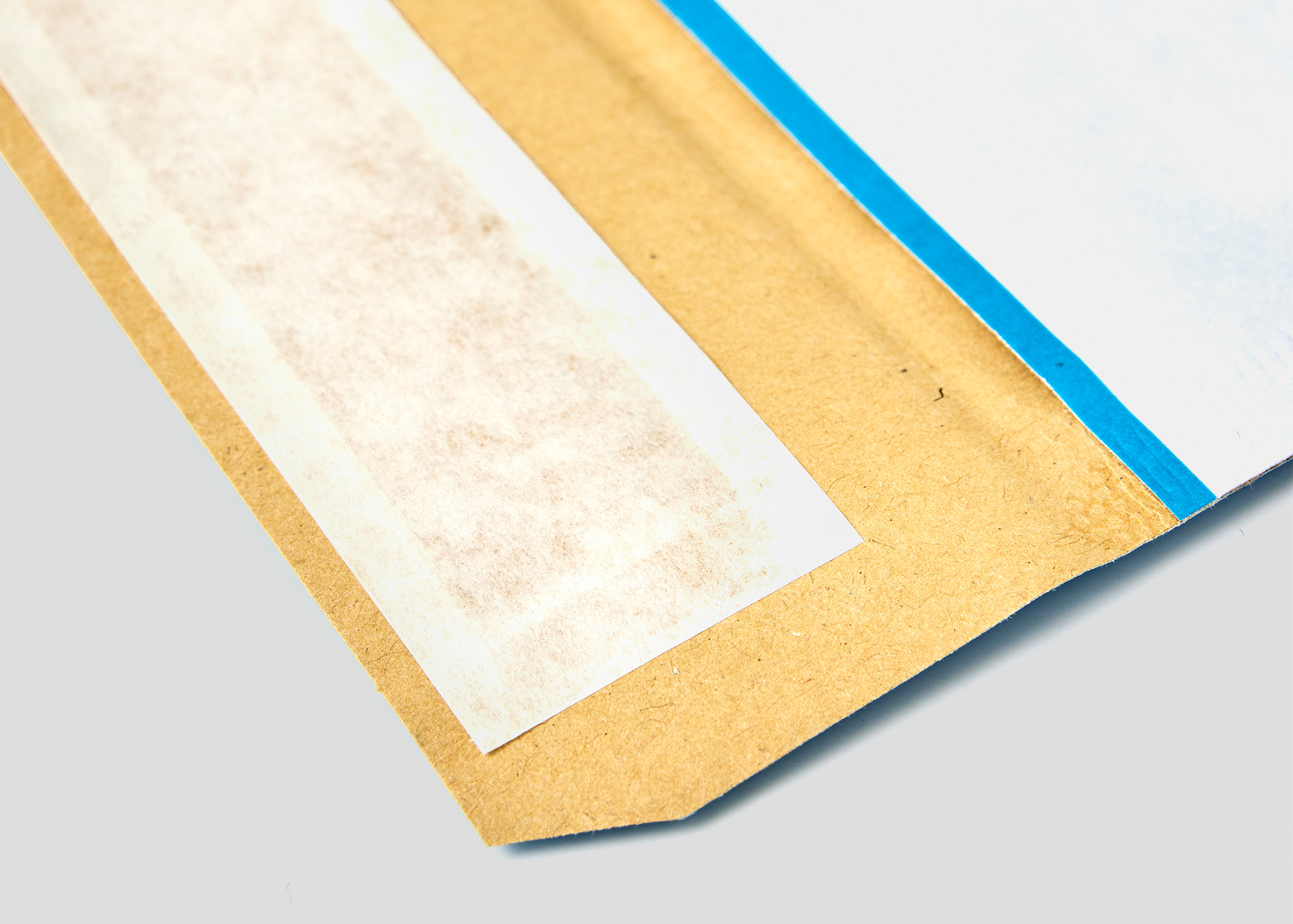 närbild på limremsan