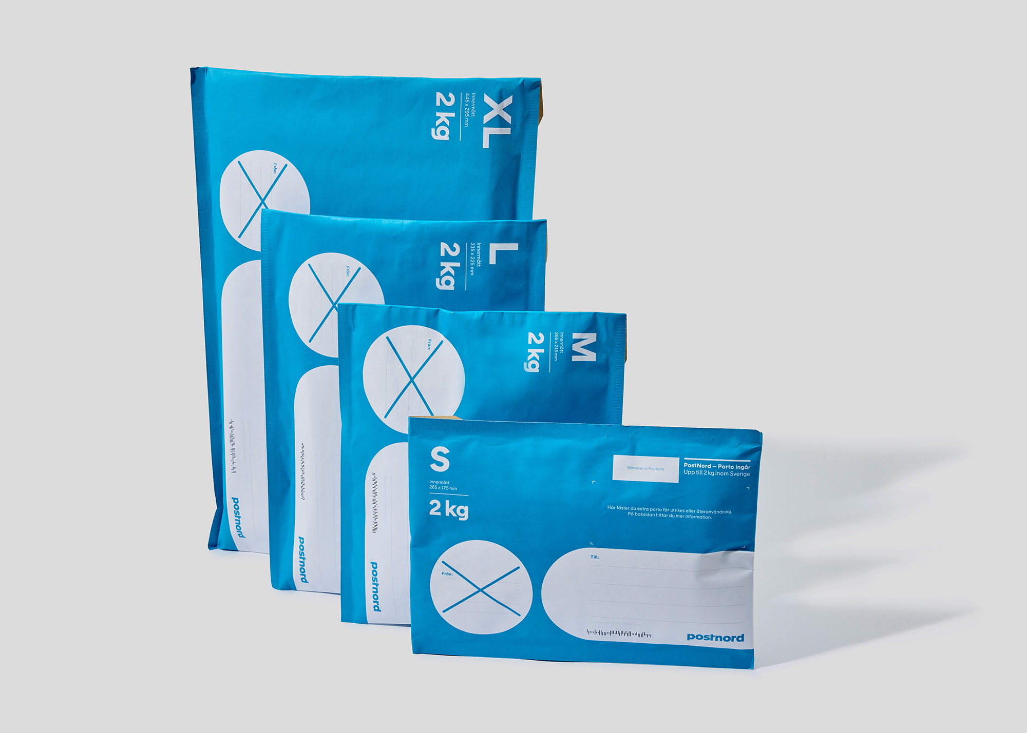 samlingsbild på alla fyra storlekar.